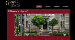 Desktop Screenshot of logensaal.com