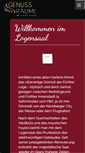 Mobile Screenshot of logensaal.com